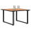 VidaXL vidaXL Coffee Table Black and Brown 55 x 55 x 35 cm 3
