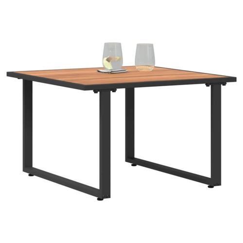 VidaXL vidaXL Coffee Table Black and Brown 55 x 55 x 35 cm 2