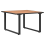 VidaXL vidaXL Coffee Table Black and Brown 55 x 55 x 35 cm 5