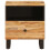 VidaXL vidaXL Bed cabinet with Drawer Brown 40 x 33 x 46 cm Solid Mango Wood 3