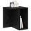 VidaXL vidaXL End Table Black Oak 37 x 32 x 40 cm Engineered Wood 3