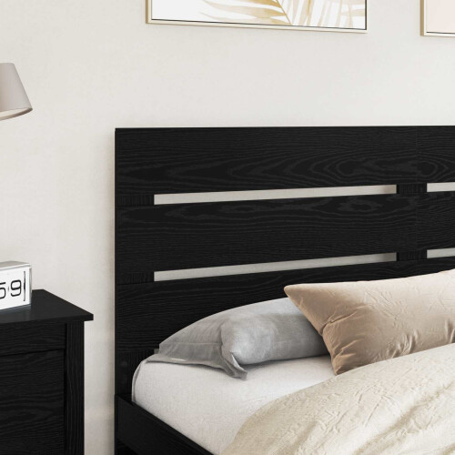 VidaXL vidaXL Headboard Black Oak 100 cm Engineered Wood 2