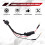 2X for  R1200GS Motorcycle Cigarette-Lighter Power Taking ACC Data Cable Motorcycle ACC 5