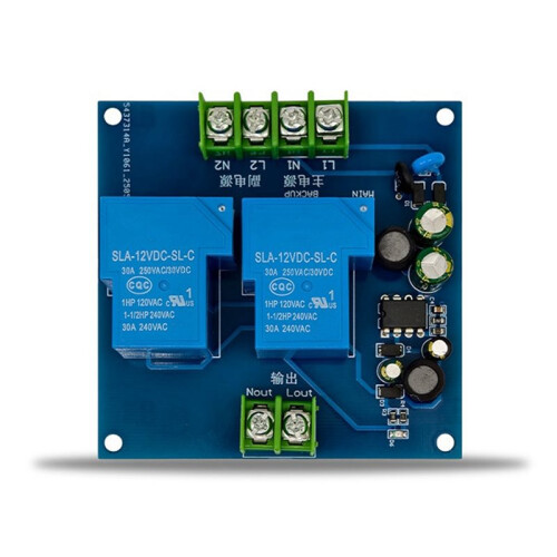 2X 220V 2-CH Automatic Power  Module Power Failure Standby Conversion  Board Emergency Converter 1