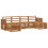 VidaXL vidaXL Outdoor-Sofagarnitur 6 stk. Natur 2