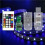 2X Music LED Controller Colorful Leather Light String Controller 24 Keys Versatile & Efficient 3