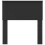VidaXL vidaXL Headboard Black Oak Engineered wood 4