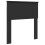 VidaXL vidaXL Headboard Black Oak Engineered wood 2