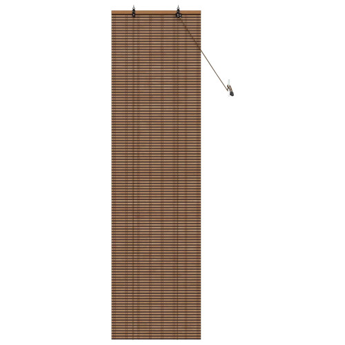 VidaXL vidaXL Roller Blind Brown 70 x 220 cm Bamboo 2