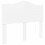 VidaXL vidaXL Headboard White Engineered wood 2