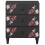 VidaXL vidaXL Bedside Table Multicolour 50 x 33 x 60 cm Solid Mango Wood 3