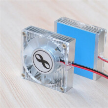 3X Ventola di Raffreddamento per Scheda Grafica Computer da 12 V CC,Dissipatore di Calore per Chip di Disco Rigido A Semiconduttore,Radiatore di