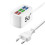 4X USB Power Strip Phone Charger Adapter MultiPort  Socket Wall Charger for   Socket HUB EU PLUG 2