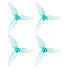 4 Paar 3630 3 Inch Propeller 3-Bladige PC-Propellers 1,5 mm Gat voor 2004KV Borstelloze Motor RC FPV-Drone Eend Groen