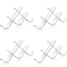 4X Hockey-Puck-Halter, Hockey-Puck-Display-Halter, Ständer, Etuis, Signierte Sportspiele, Geschenke für Sammler
