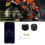 8 Externa Sensorer för Motorcykel TPMS  5.1 för Android/IOS Däcktrycksövervakning 5