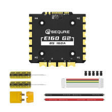SEQURE E160 G2 4-12S 160A 4IN1 ESC med AM32 Firmware för FPV-Drönare, Racing, ESC-Kit, 8S AM32