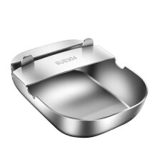 304 Stainless Steel Spoon Rest Pot Lid Holder Multi-function Kitchen Utensil Organizer