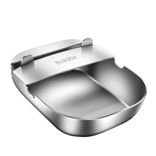 304 Stainless Steel Spoon Rest Pot Lid Holder Multi-function Kitchen Utensil Organizer