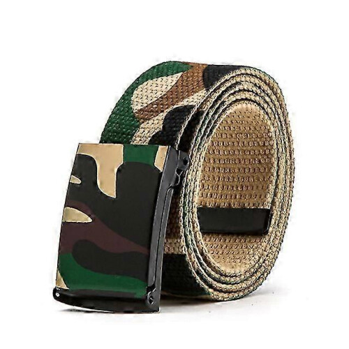 (110 cm, Khaki 1) Mens Jeans Belt Mens