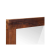 VidaXL vidaXL Mirror Rectangular Brown and Silver 50 x 2.5 x 70 cm 4