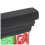VidaXL vidaXL Coat Rack Black 80 x 25 x 2 cm Solid Mango Wood 5