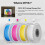 For  3D Printer CMYK Lithophane LED Backlight Board Kit USB C DIY Lithophane Photo Model Bambulabs 12pack 10