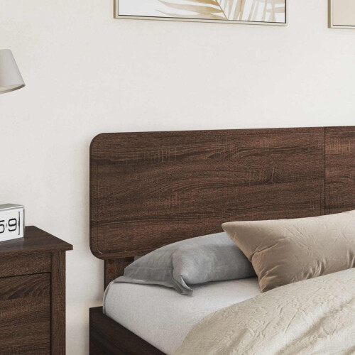 VidaXL vidaXL Headboard Brown Oak Engineered wood 2