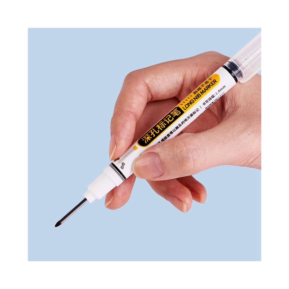10Pcs Deep Hole Long Nib- For Metal Perforating Pen Waterproof Woodworking Decoration Multi-Purpose 6032469480882