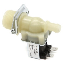 3X Water Inlet G3/4 12mm Washing Machine Inlet Solenoid Valve Dishwasher Normally Closed Inlet Valve AC220V