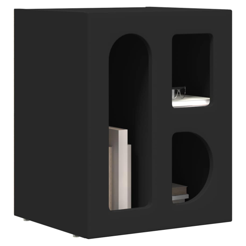 VidaXL vidaXL Bedside Table 2 pcs Black 40 x 35 x 50 cm Engineered Wood 2
