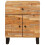 VidaXL vidaXL Bed cabinet with Drawer Brown 50 x 33 x 60 cm Solid Mango Wood 3