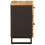 VidaXL vidaXL Bed cabinet with Drawer Brown 50 x 33 x 60 cm Solid Mango Wood 4