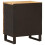 VidaXL vidaXL Bed cabinet with Drawer Brown 50 x 33 x 60 cm Solid Mango Wood 5
