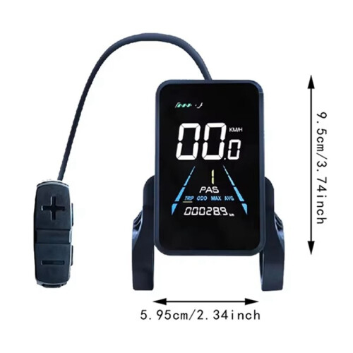 2X NC-81F Electric Mountain Bike Modification Lcd Display Instrument Panel Electric Code Table Electric 2