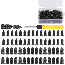 120PC Car Vacuum Tire Repair Nail Rubber Screw Nails+Tool Set /Box Moto Tyre Repair Stud Patch Car Nail with Screwdriver