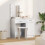 VidaXL vidaXL Dressing Table 2 pcs White 50 x 41 x 135 cm Engineered wood 1