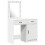 VidaXL vidaXL Dressing Table 2 pcs White 50 x 41 x 135 cm Engineered wood 2