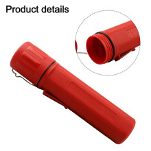 2X Welding Rod Storage Tube Container Electrode Holder Moisture Protection Plastic Welding Rod Storage Box