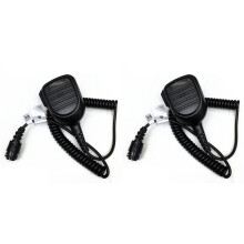 2X Micrófono de Altavoz RMN5052A para Walkie-Talkie DM3400 DM3601 DGM6100 MTM5400 XiRM8220. Micrófono de Mano para Radio Bidireccional.