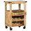 VidaXL vidaXL Kitchen Trolley Brown 55 x 40 x 80 cm Solid Mango Wood 5