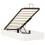 VidaXL vidaXL Ottoman Bed Frame with Storage White 75 x 190 cm 3