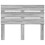 VidaXL vidaXL Headboard Grey Sonoma Engineered Wood 2