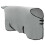 VidaXL vidaXL Pferdedecke Hellgrau und Rosa 145 cm Polyester-Fleece 2