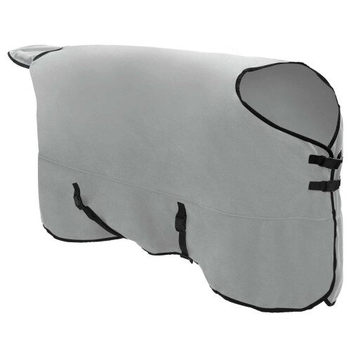 VidaXL vidaXL Pferdedecke Hellgrau und Rosa 145 cm Polyester-Fleece 1