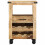 VidaXL vidaXL Kitchen Trolley Brown 55 x 40 x 80 cm Solid Mango Wood 3