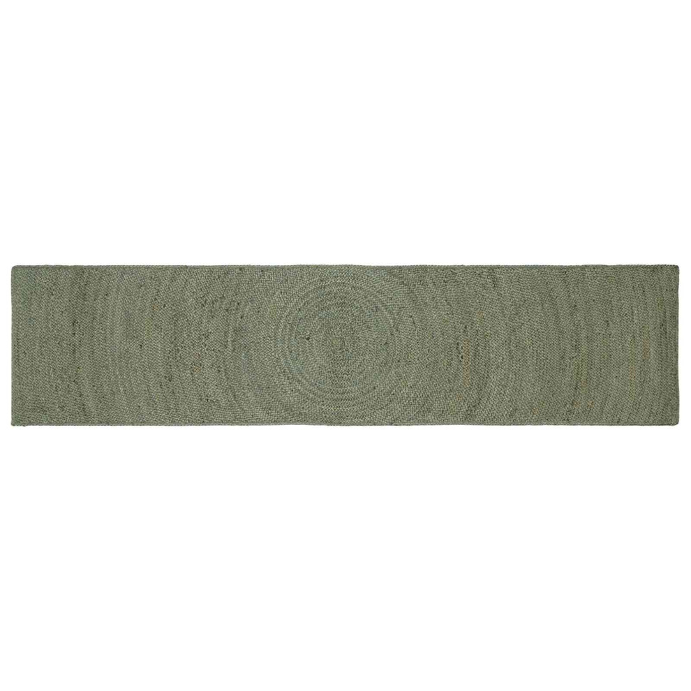 Vidaxl Area Rugs Olive Green 60 X 200 Cm Jute