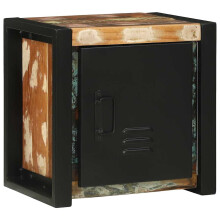 vidaXL Bathroom Cabinet Brown 40 x 30 x 40 cm Solid Reclaim Wood