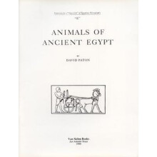 Animals of Ancient Egypt by David Paton Paperback Book