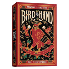 (1pcs) Bird in The Hand Themed Playing Cards - 54pcs Cards Art Deck Unique Bird Illustrations Playing Cards for Collectors